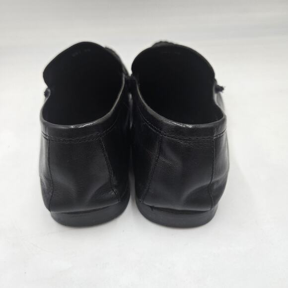 Clif Paris Hand Made Black Leather Loafer Italy Dress Shoes Size 10 Men (43 EUR) main image 5
